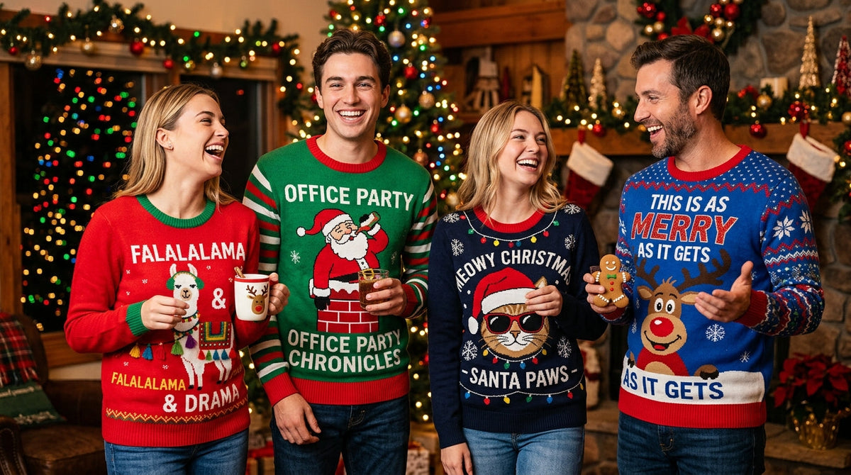 Best Funny Ugly Christmas Sweaters 2026 - Ugly Sweater Store