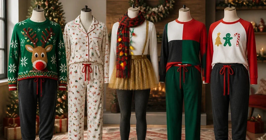 Editorial overview for funny christmas outfits for adults