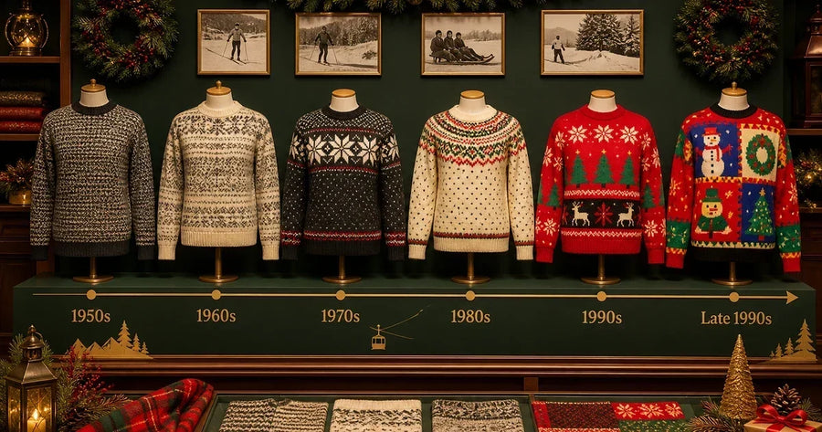 Editorial overview for history of ugly christmas sweaters