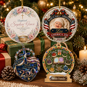 Personalized Christmas Ornaments
