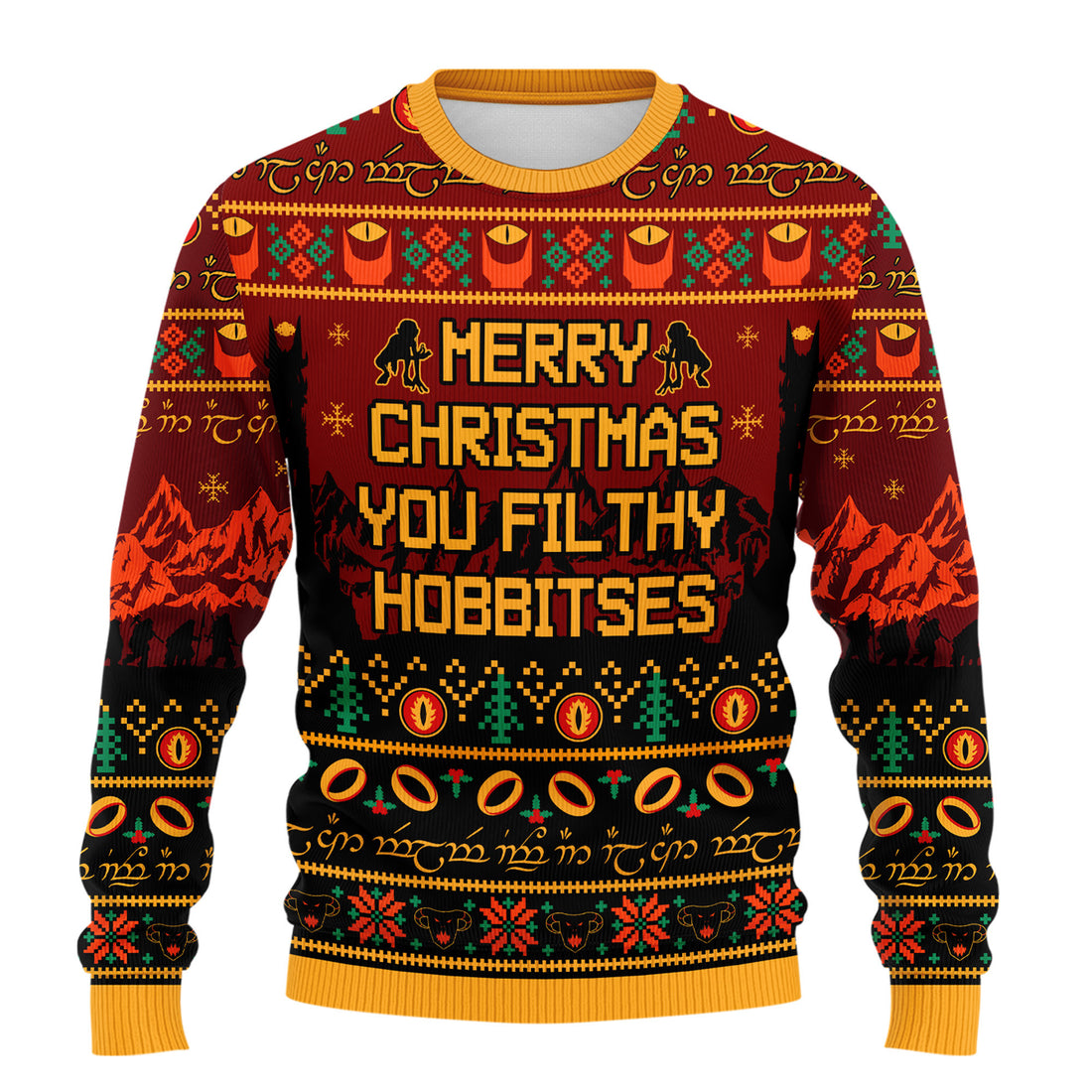 Filthy Hobbitses Ugly Christmas Sweater