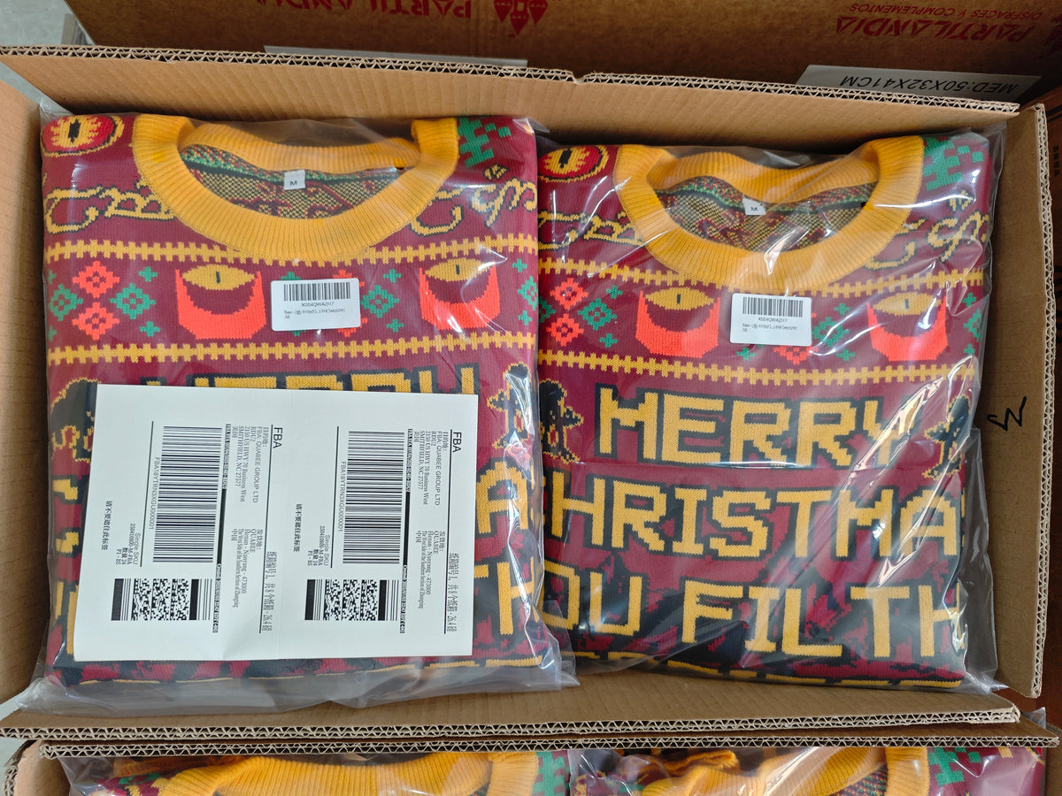 Filthy Hobbitses Ugly Christmas Sweater