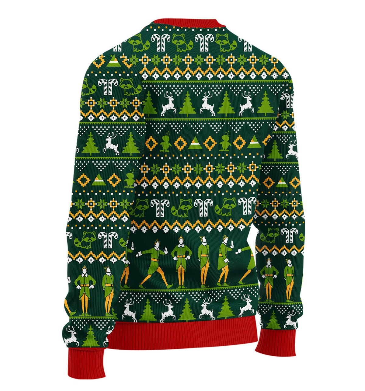 Son of a Nutcracker Buddy Elf Ugly Christmas Sweater - Funny Holiday Knit Print