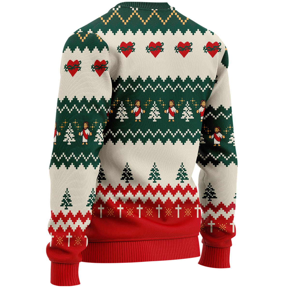 Disappointments All Of You Jesus Ugly Christmas Sweater - Funny Holiday Knit Print