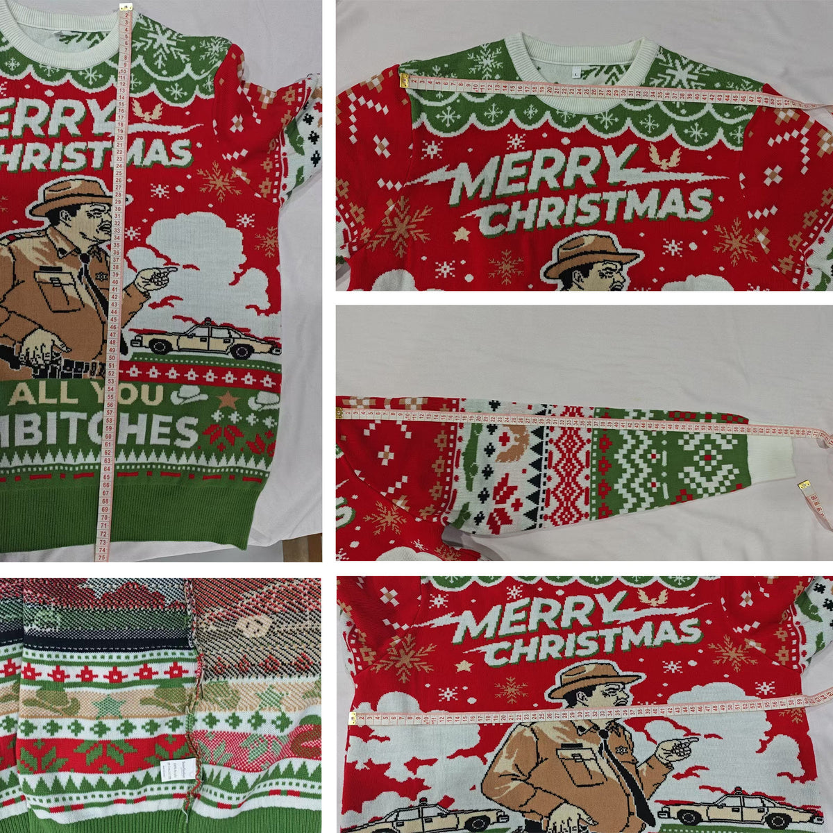 To All You Sumbitches Ugly Christmas Sweater - Funny Smokey and the Bandit Holiday Knit Print