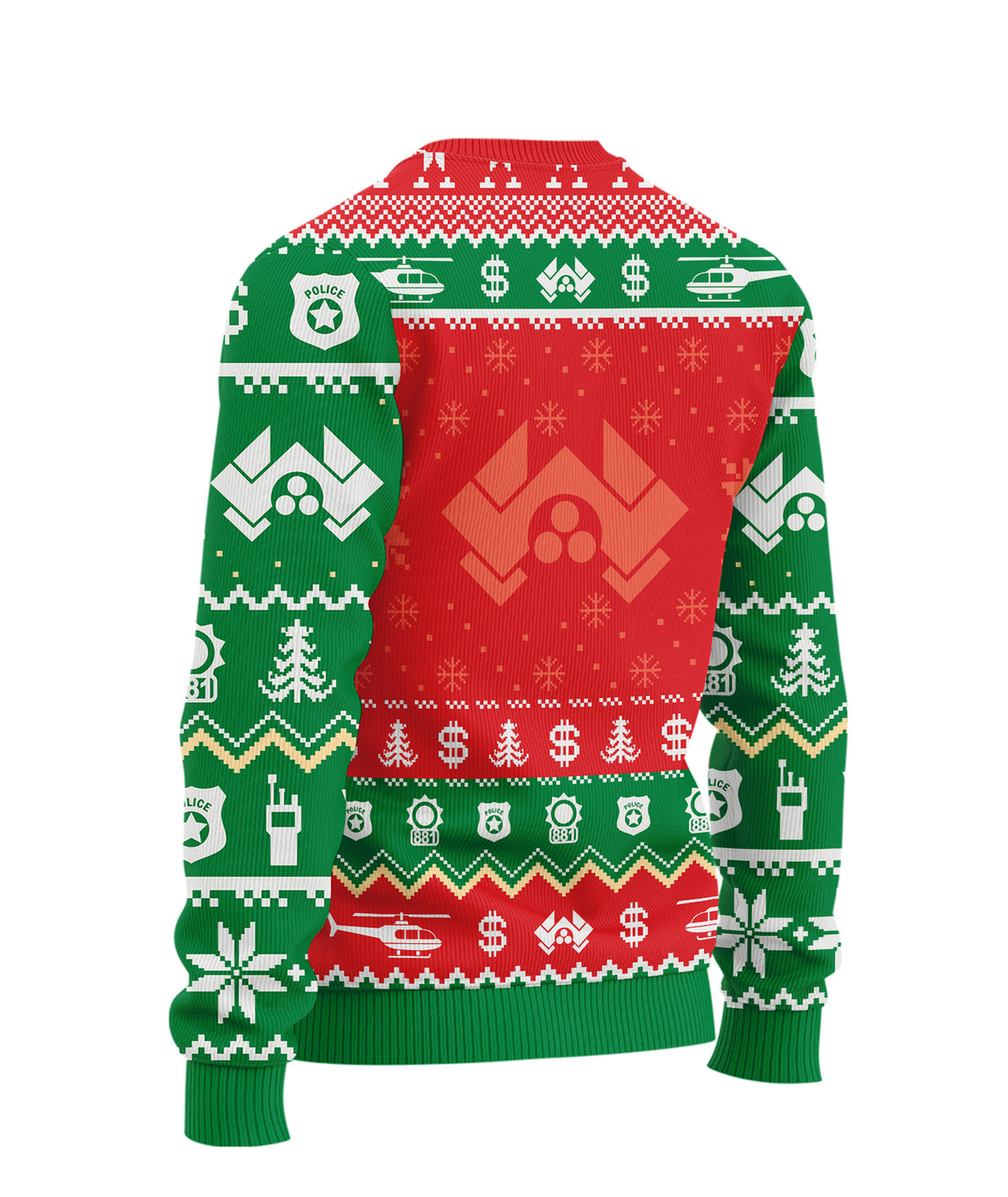 Nakatomi Plaza Party 1988 Ugly Christmas Sweater - Funny Die Hard Holiday Knit Print
