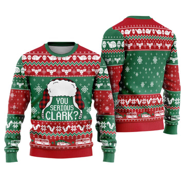 National Lampoon Christmas Vacation Ugly Sweater - Funny Griswold Holiday Knit Print