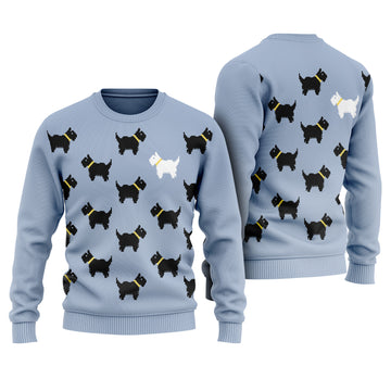 Erica Sinclair Dog Ugly Christmas Sweater - Stranger Things Season 5 Holiday Knit Print
