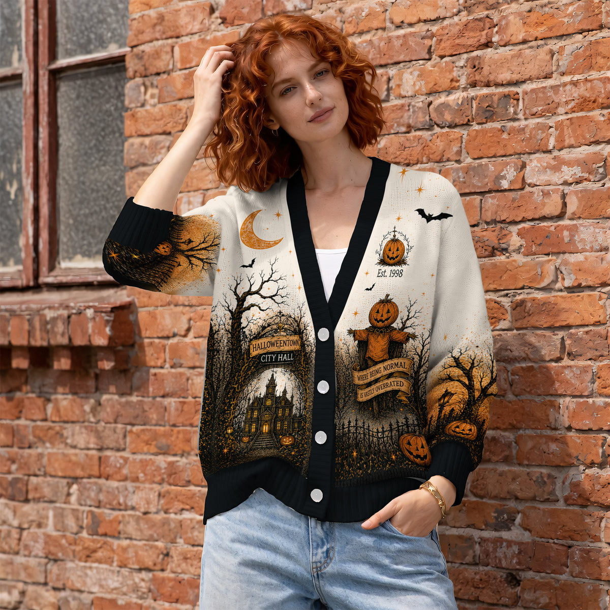 Dungeon Crawler Carl Princess Donut Wool Cardigan Sweater