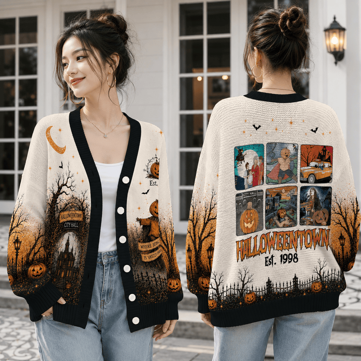 Dungeon Crawler Carl Princess Donut Wool Cardigan Sweater