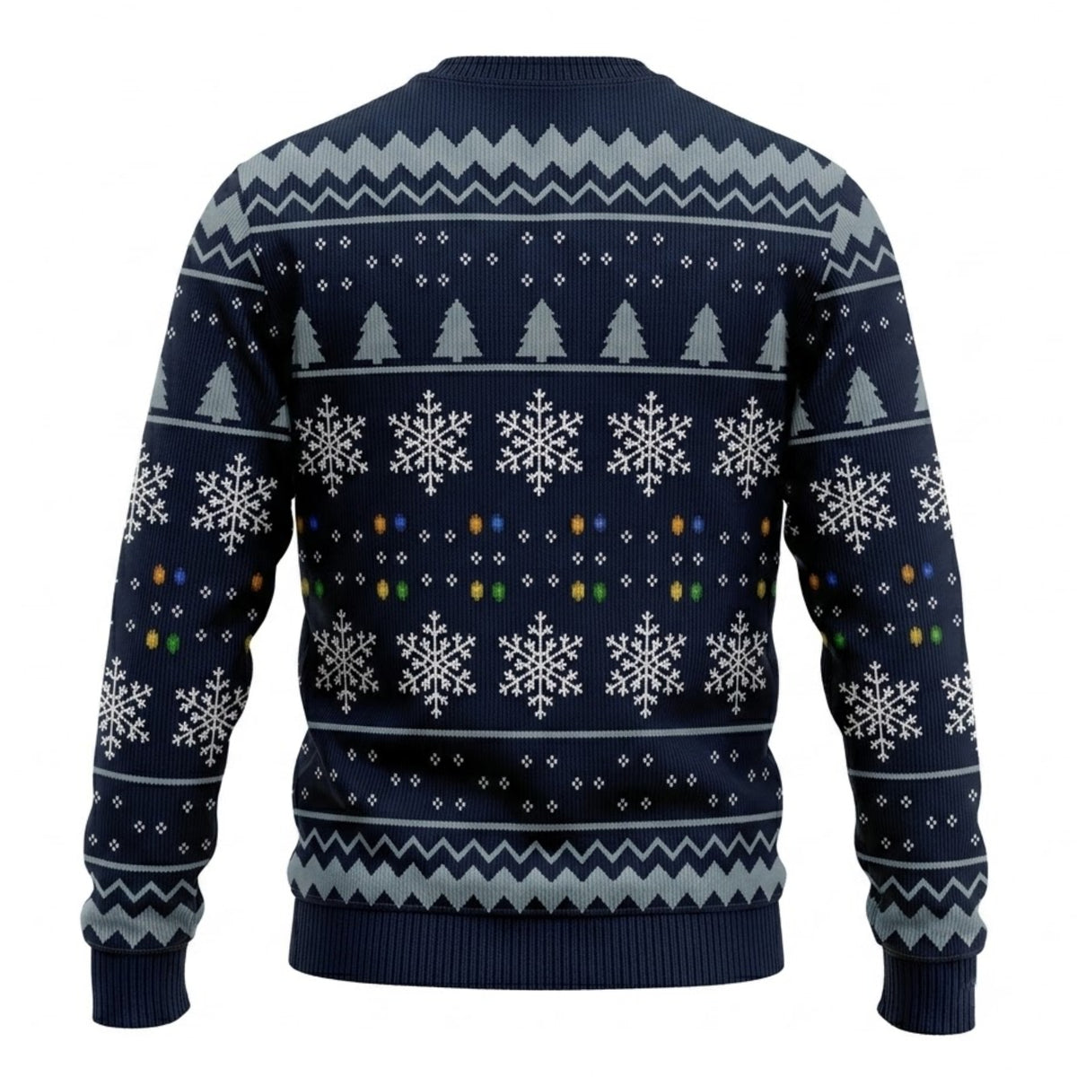Titan Cosmic Conqueror Ugly Christmas Sweater - Infinity Gems Supervillain Holiday Knit Print