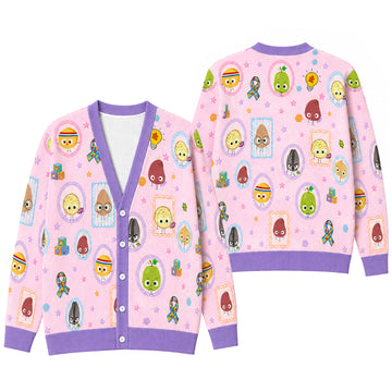 Its Okay To Be Different Cardigan Sweater - Cute Neurodiversity Inclusion Knitwear