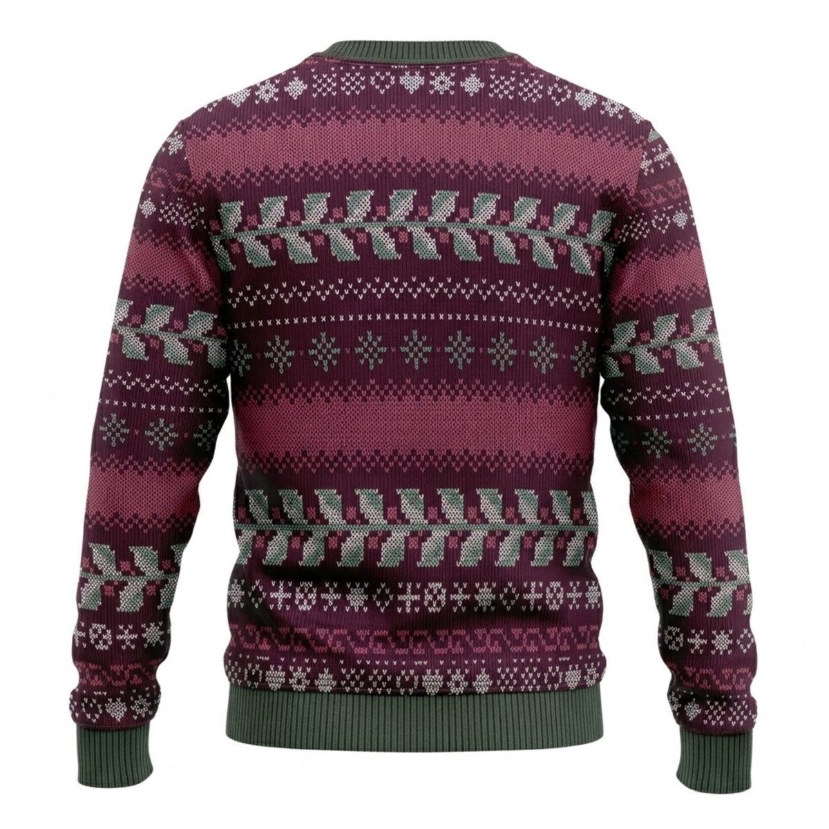Legendary Psychic Monster Ugly Christmas Sweater - Anime Graphic Holiday Knit Print
