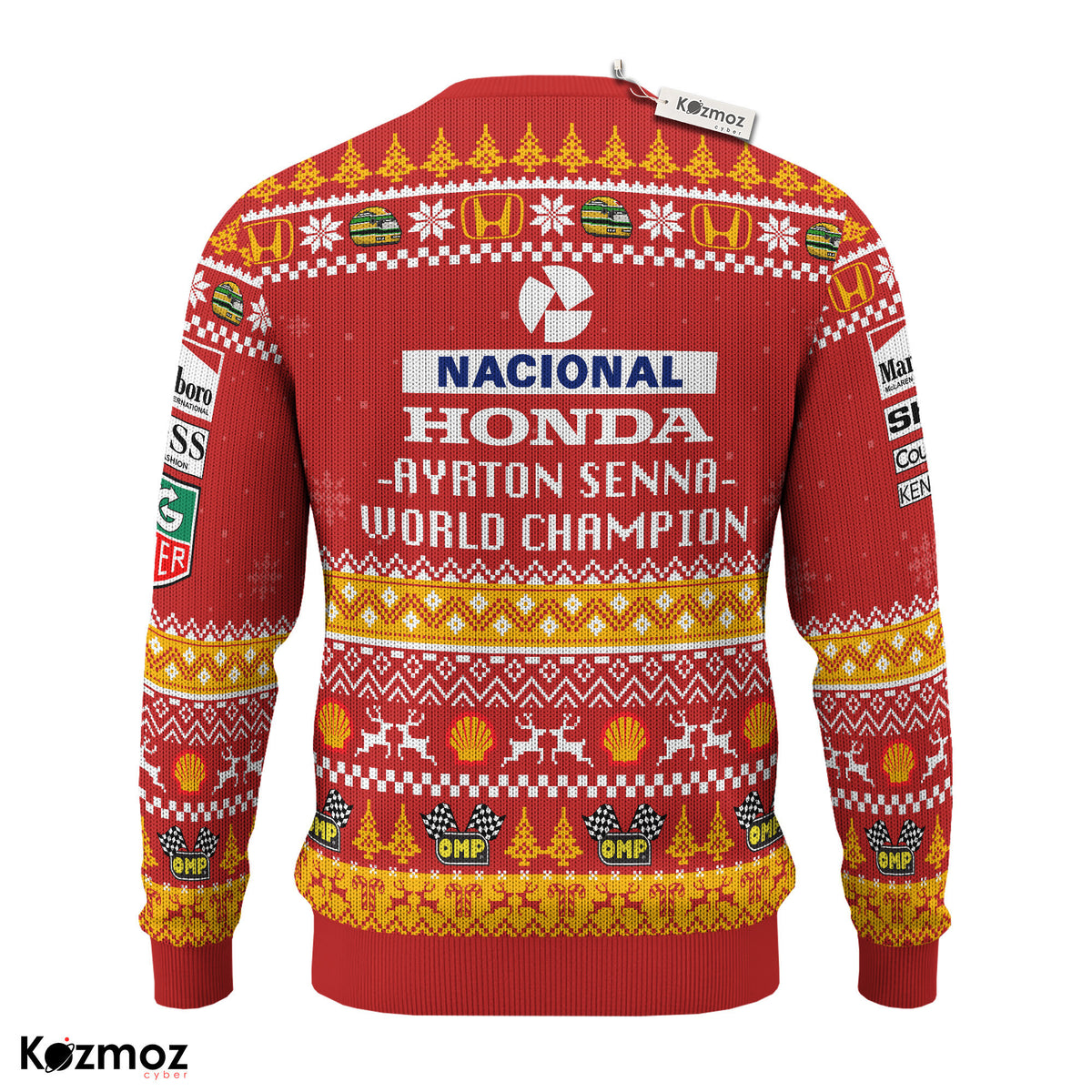Magic Senna 1988 Ugly Xmas Sweater